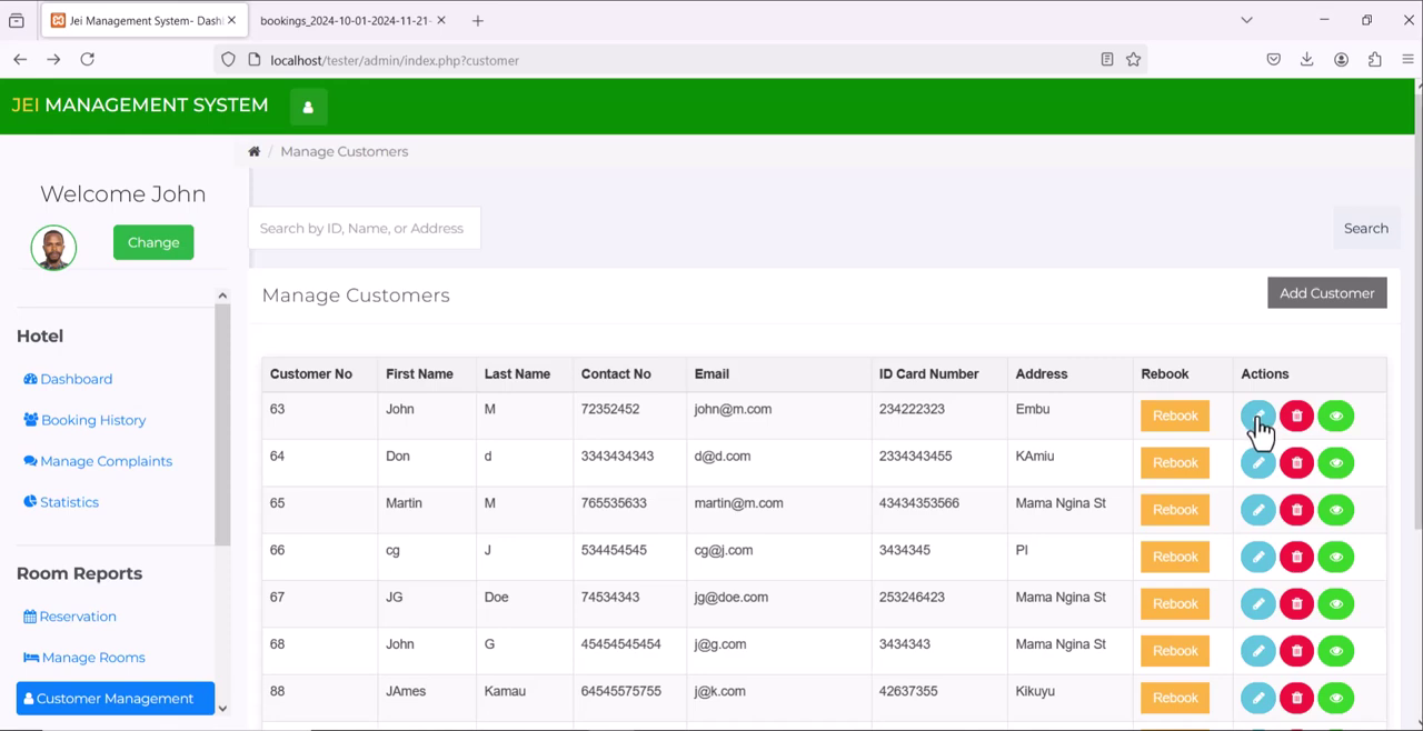 Advanced Hotel Management System (AND POS) V 1.5