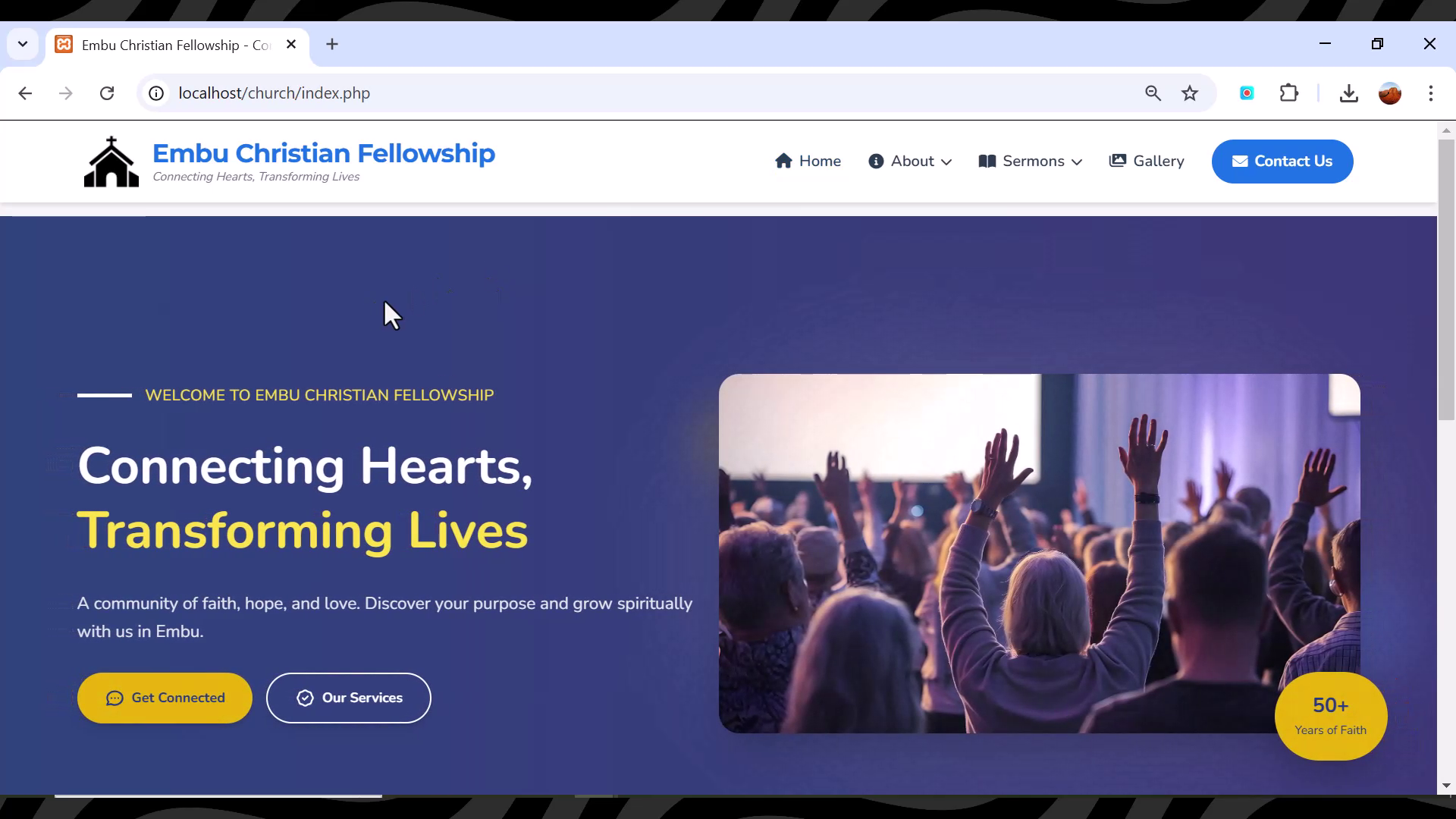 Advanced Church Website 
